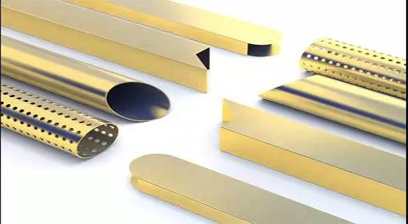 激光切（qiē）割機切割銅材樣品